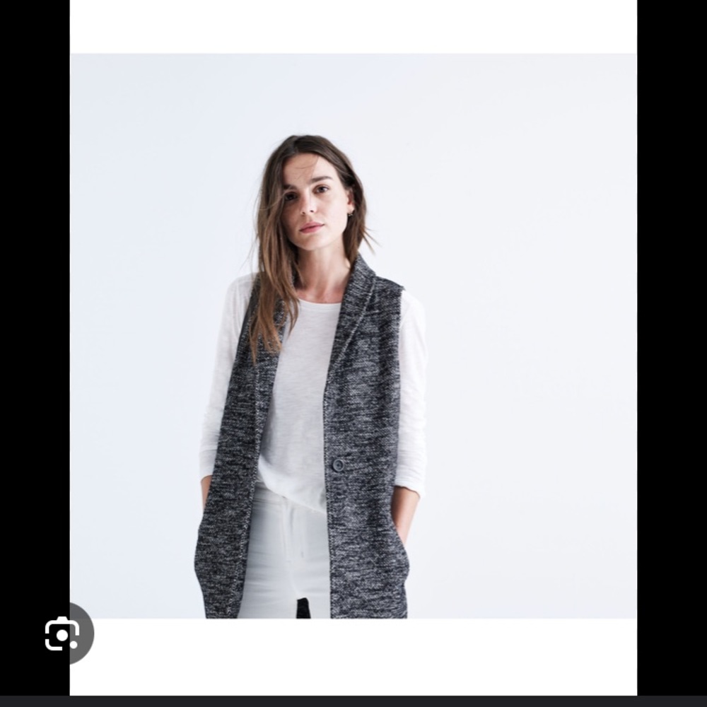 Madewell Marled Tunic Vest